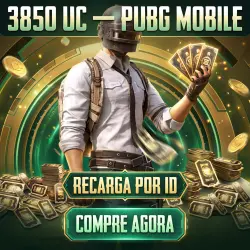 3850 UC — Pacote Elite (Recarga por UID) — PUBG Mobile