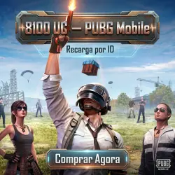 Pacote Mega 8100 UC — PUBG Mobile