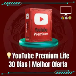 YouTube Premium Lite 30 Dias - Código Google Play com entrega manual