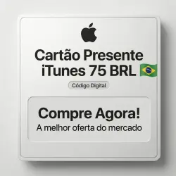75 BRL ITUNES Cartão App Store – Use em tudo na Apple