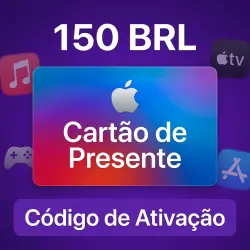 150 BRL Cartão App Store – Recarregue seu saldo