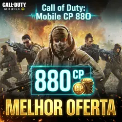 CP 880 Call of Duty: Mobile - Recarga manual com garantia