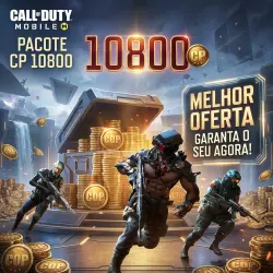 CP 10800 Call of Duty: Mobile - Recarga manual completa