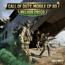 Call of Duty Mobile 80 CP - Pop-up manual com entrada na conta
