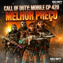 Call of Duty Mobile 420 CP - Recarga segura com entrada manual