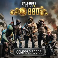 Call of Duty Mobile 880 CP - Recarga com entrada manual na conta