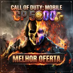 Call of Duty Mobile 5000 CP - Recarga com entrada manual na conta
