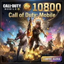 Call of Duty Mobile 10800 CP - Recarga premium com acesso seguro