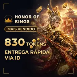Honor of Kings | 830 Tokens - Recarga por UID