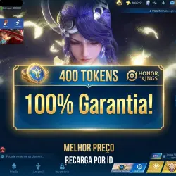 400 TOKENS para Honor of Kings Turbine seu jogo ao máximo!