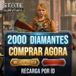 2000 Diamonds para State of Survival - Brasil