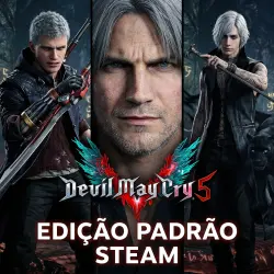 +DEVIL MAY CRY 5 STANDARD! | Steam | Ação estilosa com Nero, Dante e V | Envio manual