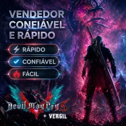 GARANTIA DE ATIVAÇÃO | Devil May Cry 5 Standard | Chave Oficial Steam | Envio manual