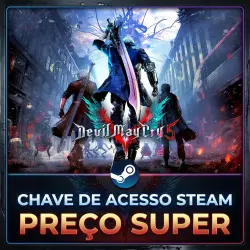 MELHOR PREÇO! | Devil May Cry 5 Standard Edition | Chave Steam | O estilo nunca morre | Envio man