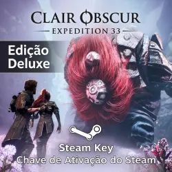 GARANTIA DE ATIVAÇÃO | Clair Obscur: Expedition 33 Deluxe | Chave Digital Steam | Envio manual