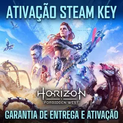OFERTA RELÂMPAGO! Horizon Forbidden West · Steam Key · O essencial · Envio manual