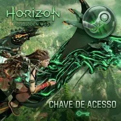 A Jornada de Aloy · Horizon Forbidden West · Chave Steam · Envio manual
