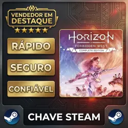Horizon Forbidden West · Código Digital Steam · Oferta IMBATÍVEL · Envio manual