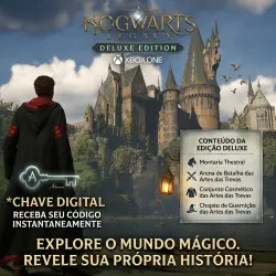 Hogwarts Legacy Xbox One Deluxe - Código digital com entrega manual
