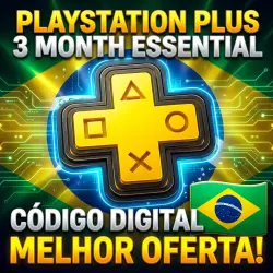 PlayStation Plus Essential 3 Meses - Código PSN com entrega manual