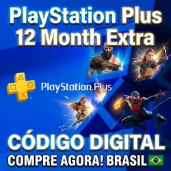 PlayStation Plus Extra 12 Meses - Código anual com Catálogo de Jogos