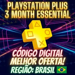 PS Plus Essential 3 Meses - Assinatura digital PlayStation