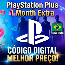 PlayStation Plus Extra 1 Mês - Código de assinatura PSN