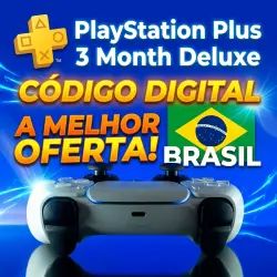 PS Plus Deluxe / Premium 3 Meses - Experiência completa PlayStation