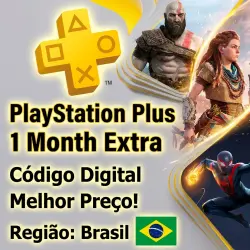 PlayStation Plus Extra - Código digital 1 Mês | Entrega manual