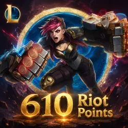 +610 RIOT POINTS NA HORA! | League of Legends | Código Digital | Brasil