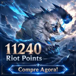 +11240 RIOT POINTS NA HORA! | League of Legends | Código Digital | Brasil