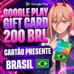 Google Play R$ 200 BR — Crédito Premium com Oferta Especial