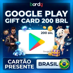 GOOGLE PLAY GIFT CARD R$ 200 BRASIL — SUPER SALDO COM DESCONTO