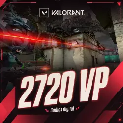 Valorant 2720 VP | Cartão Presente | Brasil | Entrega em mãos
