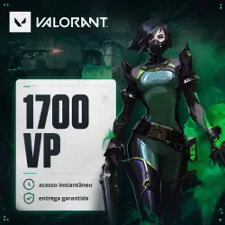 GARANTIA | Cartão-presente Valorant 1700 VP | Brasil