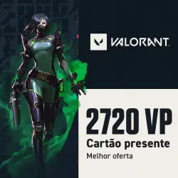 GARANTIA | Cartão-presente Valorant 2720 VP | Brasil