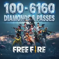 Free Fire — Diamonds & Passes | Todos os valores | Recarga por UID | Envio manual