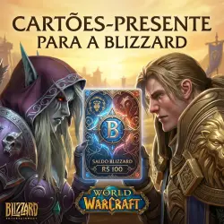 World of Warcraft — Saldo Blizzard | Todos os valores | Região Brasil | Envio manual