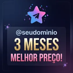 +TELEGRAM PREMIUM 3 MESES! | Presente direto na conta | Envio manual