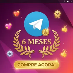 Telegram Premium — Assinatura 6 Meses | Ativação via @username | Envio manual