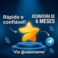 +TELEGRAM PREMIUM 6 MESES! | Presente direto na conta | Envio manual
