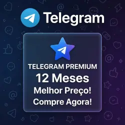 +TELEGRAM PREMIUM 12 MESES! | Presente direto na conta | Envio manual