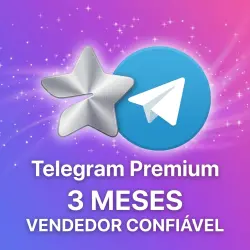 GARANTIA DE ATIVAÇÃO | Telegram Premium 3 Meses | Presente na conta | Envio manual