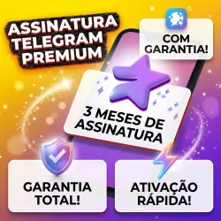 Presente Premium | Telegram 3 Meses | Envio manual