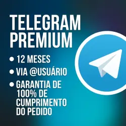 Presente Premium | Telegram 12 Meses | Envio manual