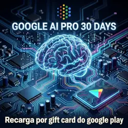Google AI Pro 30 Dias - Plano de IA via Saldo Google Play