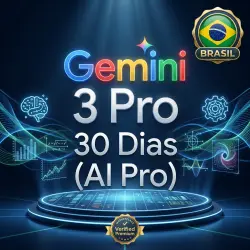 Gemini 3 Pro AI Pro 30 Dias - Ativação com Saldo Google Play Brasil
