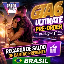 Saldo PS Store Brasil para pré-venda GTA 6 Ultimate Edition