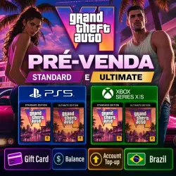 Pré-venda GTA 6 - Standard Edition e Ultimate Edition para PS Store Brasil e Xbox