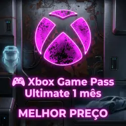 Xbox Game Pass Ultimate 1 mês - Chave digital com entrega manual